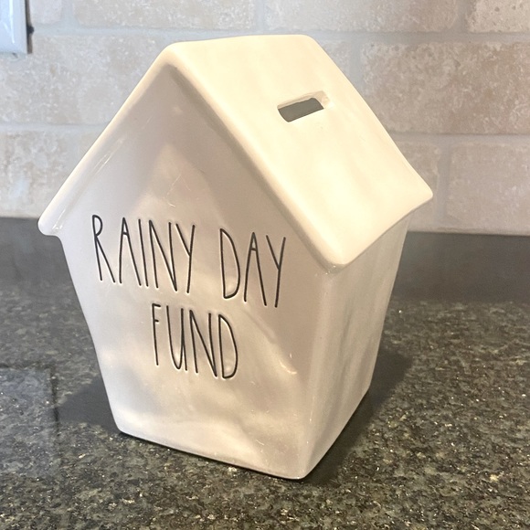 Rae Dunn Other - Rae Dunn Rainy Day Fund Birdhouse Bank